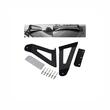 Set suporti prindere laterala Led bar, prindere pe stalp, CRG001 