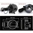 Proiector ceata si DRL, 2 functii, set, Dacia Logan, Duster, Sandero, LEDriving FOG M701