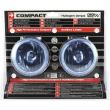 Set 2 proiectoare ceata, fi105, compact, sticla albastra, 3401703 Racesport
