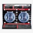 Proiector ceata, fi105, set, compact, albastru, 3401704 Racesport