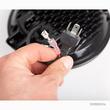 Proiector LED cu 2 faze si pozitie galbena DRL, 12-24V, 90W, SPT701-901