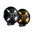 Proiector rotund fi180, LED-uri LG, faza lunga, cu pozitie alba si galbena, 9-36V, 60W, 6000Lm, 5700K, conector DT cu 4PIN, TT.11107