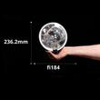 Proiector rotund fi184, faza lunga, cu aparatoare Sirius NS-2100 Car+