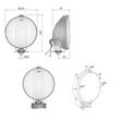 Proiector fi183 LED Ring, Angel Eyes, sticla alba 12V HOS2.38800 Wesem