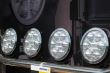 Proiector faza lunga fi220, cu LED, cu pozitie si aparatoare,  LC25, striat, Silver Edition, FERVOR 220 LUM1. 50850 Wesem, 2400lm, 27w, 12-24v, camioane, tir, offroad, 4x4