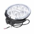 Proiector faza lunga fi220, cu LED, cu pozitie si aparatoare,  LC50, clar, Silver Edition, FERVOR 220  LUM1. 50800 Wesem 