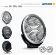 Proiector faza lunga fi220, cu LED, cu pozitie si aparatoare,  LC25, striat, Silver Edition, FERVOR 220 LUM1. 50850 Wesem, 2400lm, 27w, 12-24v, camioane, tir, offroad, 4x4