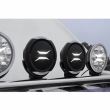 Proiector faza lunga fi220, cu LED, cu pozitie si aparatoare,  LC25, striat, Silver Edition, FERVOR 220 LUM1. 50850 Wesem, 2400lm, 27w, 12-24v, camioane, tir, offroad, 4x4