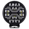 Proiector rotund fi220, faza lunga cu pozitie DRL si stroboscopica, Led, X Spider, L3440