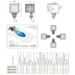 Proiector lucru 68x68, LED, metalic, 800lm, CRK1A.50700 Wesem