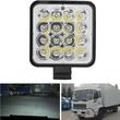 Proiector lucru 83x83mm, LED, 12/24V, 48W, 3840lm, GD31616NM