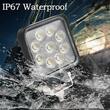 Proiector lucru 100x100, LED-uri Osram, 12-24V, 36W, 2880lm, flood, TT.13336 