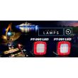 Proiector lucru 100x100, LED, aluminiu, 4100lm, 38W, Spot, rama rosie, FT-361 Fristom