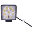Proiector lucru 108x108, LED, 9-30V / 27W, 1890lm, flood, BK69005f