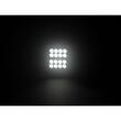 Proiector lucru 108x108x40, 16+9LED cu pozitie tip STRIPE, 20W, 12-24V, 1300lm, 60 grade Flood, L0181