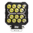 Proiector lucru, 110x110 x38mm, LED, 10-36V/42W, 4200lm, tip spot, stroboscopic, AWL74 Amio 04418