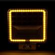 Proiector lucru 110x110, 2 functii, LED, 9-30V, 45W, 3360lm, Combo cu Angel Eyes AWL12, 02426 Amio