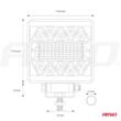 Proiector lucru 110x110, LED, 9-36V, 2080lm, combo AWL15, 02429 Amio