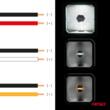 Proiector lucru 110x110x52, LED, 9-50V, 30W, 2100lm, cu pozitie, combo, Amio 04394