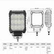 Proiector lucru 110x141, LED, 9-36V, 40W, 4400lm, TruckLed L0171