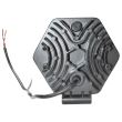 Proiector lucru 138x120, 16 LED-uri, 10-30V, 48W, 1778lm, spot, cu grilaj, BK69061f