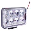 Proiector lucru 155x90, LED, 9-30V / 24W, 2150lm, spot, cu lupa, BK69041s
