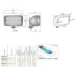 Proiector lucru 184x102, cu pozitie, H3 Zetor LPR8. 25877 Wesem