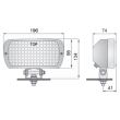 Proiector lucru 195x96, cu grilaj, LPR1.31723 Wesem