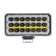 Proiector lucru 225x110, 27LED, 9-36V, 81W, 8100lm, Flood + Pozite DRL galbena, 03254 Amio