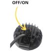 Proiector lucru fi 77, LED, 12-24V, 12W, 1800lm, cu intrerupator, L0153 TruckLed