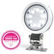 Proiector lucru fi108, LED, 5000lm, 37W, spot, rama alba, W163 1156 Was