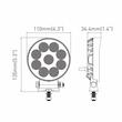 Proiector lucru fi110, LED, 12-24V, 20W, 1133lm, L0176 TruckLed