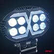 Proiector lucru, 140x90,  LED,  oval, 10-36V, 2400lm, stroboscopic, 04422 Amio