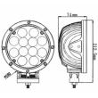 Proiector lucru fi180, LED, 9-32V, 5900lm, L0072 TruckLed