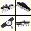 Set 2 suporti proiectoare, prindere pe cant, capota, streasina, S.P.005 