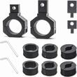 Set 2 suporti proiectoare, prindere pe rollbar sau bullbar, reglabil fi 21-51mm, rotatie 360°, S.P.038 247 Lighting