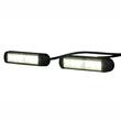 Set 2 proiectoare zi DRL 130x28.5mm, LED, 12-24V, 10W, cu suport prindere, LDR2783 Horpol