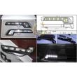 Proiector zi, 12V, DRL, cu LED, 18cm 6HP-I