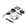 Proiector zi, 12-24V, 4 LED-uri 12.6x2.9, 2x2W, LPQ080 Magneti Marelli