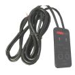 Proiector zi, 12V, LED, cu telecomanda, alb MJ-06S 