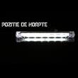 Proiector zi DRL, 9-36V, 9W, cu 2 functii, pozitie si DRL, cu LED, alba W51 271 Was