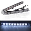 Proiect zi DRL 9 LED-uri 30cm, 12V 0.5W alb A6-9