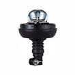 Girofar 12-24V, h210, prindere pe tija flexibila, 2 becuri H1, melc metalic, LOB107 TruckLed