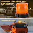 Girofar 12V/24V h128, fi160, LED72-mag, 11 functii, intrerupator 2 butoane, Strobo VS-0172 12/24V
