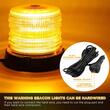 Girofar 12V/24V h128, fi160, LED72-mag, 11 functii, intrerupator 2 butoane, Strobo VS-0172 12/24V