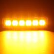 Proiector stroboscopic 12/24V, h32.8x146.5, 6 LED-uri, in grila, W117, 898.2 Was