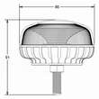 Girofar 12-24V, 15W, h91, 18 LED-uri, prindere cu 1 surub, 02923 Amio