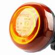 Girofar 12-24V, h97, 18 LED-uri, 15W, tija scurta, 02922 Amio