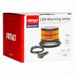 Girofar 12-24V, h103, 16 LED-uri, prindere cu magnet sau 3 suruburi, cablu 3m, cu intrerupator 2 butoane, 04110 Amio