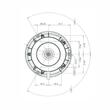 Girofar 12-24V, h112, 12 LED-uri, prindere cu magnet, 8 functii, cablu 7m, lentila transparenta, W112 852.8 Was
